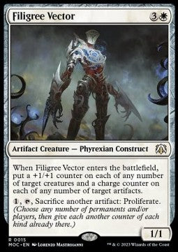 Filigree Vector⁣ - Commander: March of the Machine⁣ (Rare)⁣ [15]