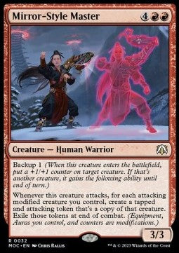 Mirror-Style Master⁣ - Commander: March of the Machine⁣ (Rare)⁣ [32]