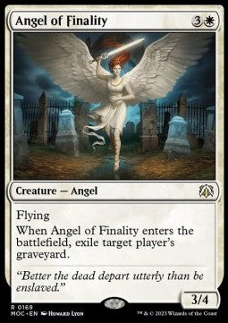 Angel of Finality⁣ - Commander: March of the Machine⁣ (Rare)⁣ [169]