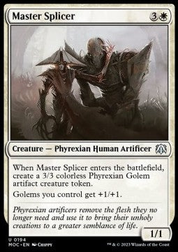 Master Splicer⁣ - Commander: March of the Machine⁣ (Uncommon)⁣ [194]