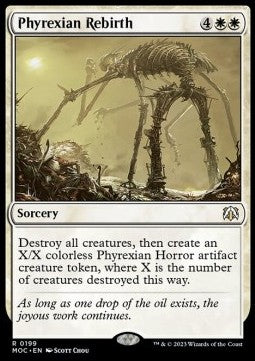 Phyrexian Rebirth⁣ - Commander: March of the Machine⁣ (Rare)⁣ [199]
