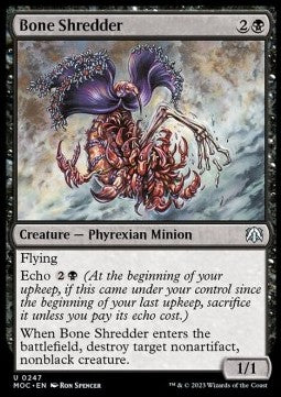 Bone Shredder⁣ - Commander: March of the Machine⁣ (Uncommon)⁣ [247]