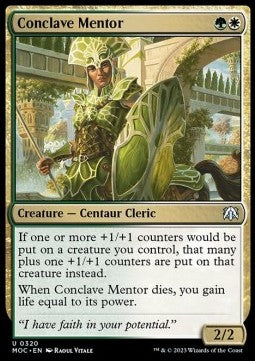Conclave Mentor⁣ - Commander: March of the Machine⁣ (Uncommon)⁣ [320]