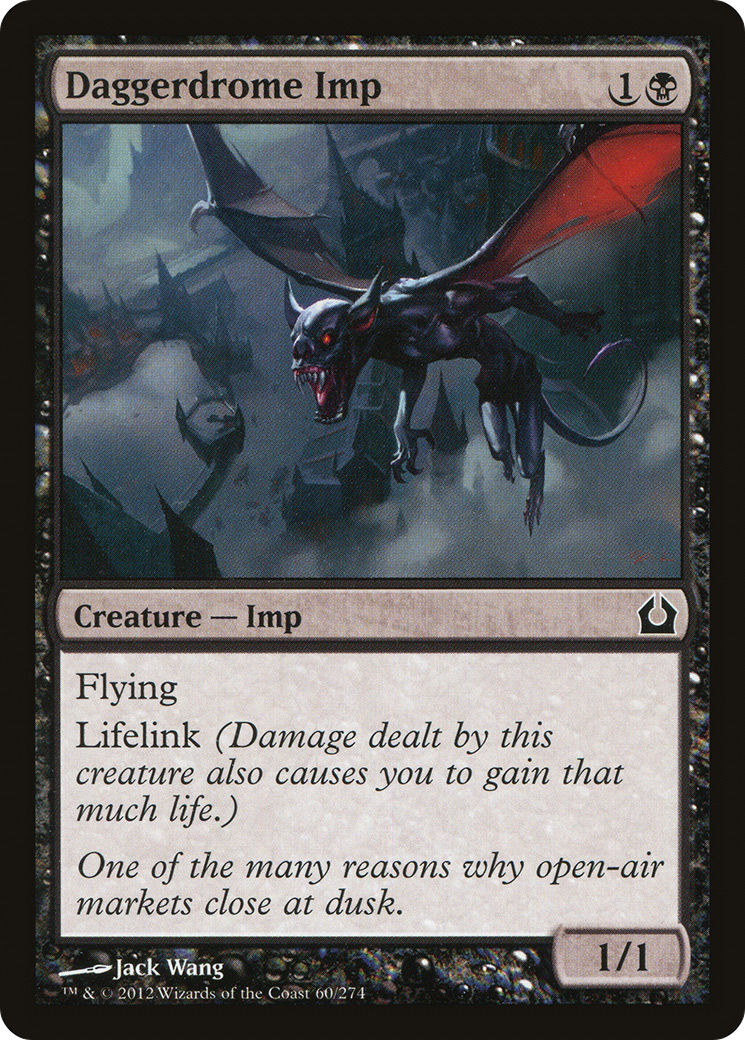 Daggerdrome Imp (RTR-060) - Return to Ravnica Foil