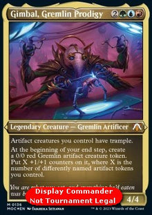 Gimbal, Gremlin Prodigy (V.2)⁣ - Commander: March of the Machine: Extras⁣ (Mythic)⁣ [136]