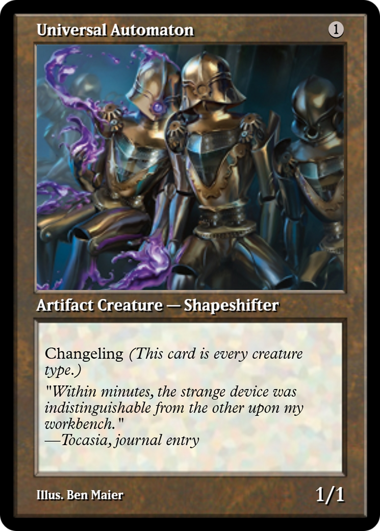 Universal Automaton (PRM-91381) - Magic Online Promos