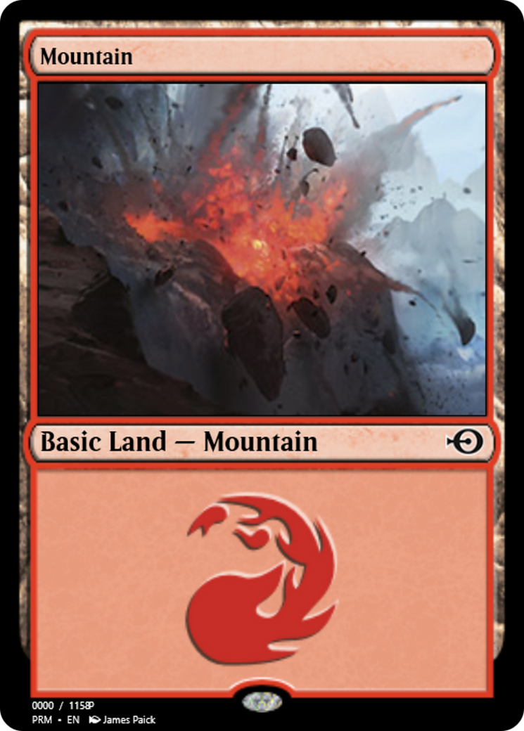 Mountain (PRM-81894) - Magic Online Promos Foil