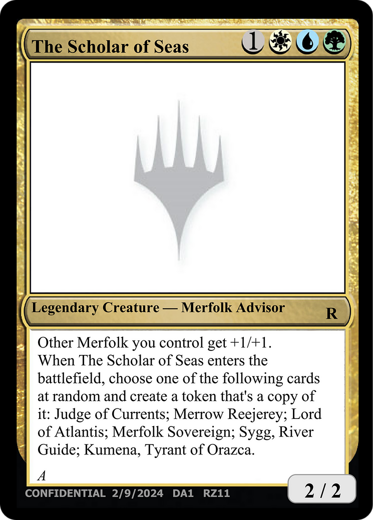 The Scholar of Seas (UNK-RZ11B) - Unknown Event