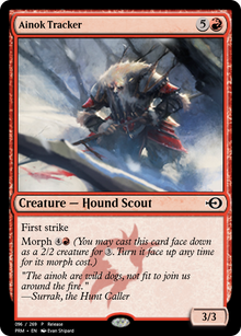 Ainok Tracker (PRM-55779) - Magic Online Promos Foil