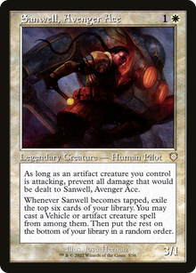 Sanwell, Avenger Ace⁣ - Commander: The Brothers' War⁣ (Rare)⁣ [5]