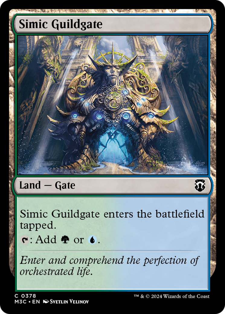 Simic Guildgate⁣ - Commander: Modern Horizons 3⁣ (Common)⁣ [378]