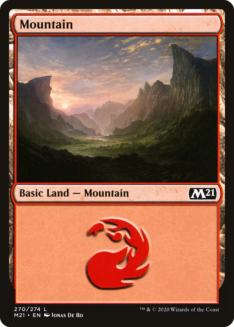 Mountain (270) (M21-270) - Core Set 2021
