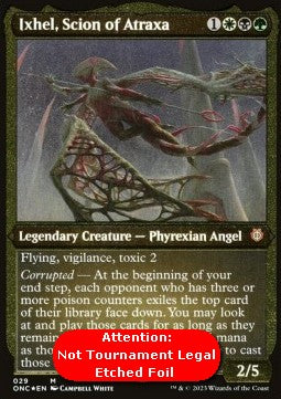 Ixhel, Scion of Atraxa (V.2)⁣ - Commander: Phyrexia: All Will Be One: Extras⁣ (Mythic)⁣ [29]