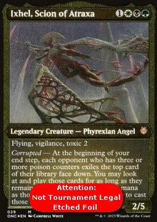 Ixhel, Scion of Atraxa (V.2)⁣ - Commander: Phyrexia: All Will Be One: Extras⁣ (Mythic)⁣ [29]
