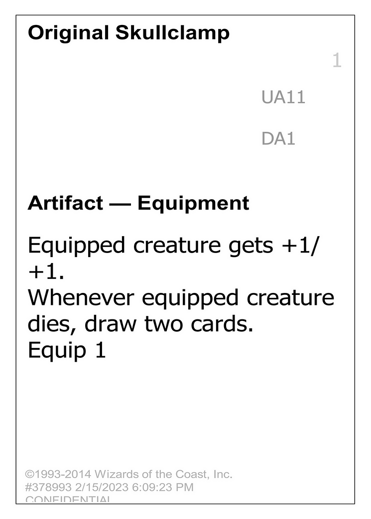 Original Skullclamp (UNK-UA11) - Unknown Event