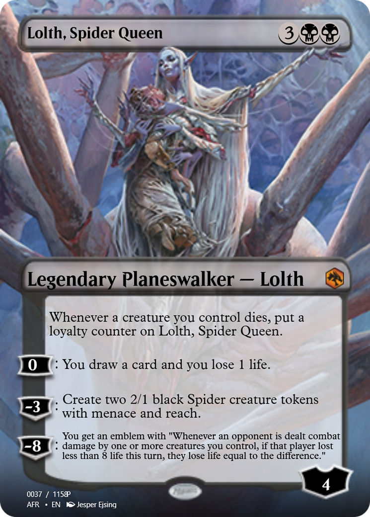 Lolth, Spider Queen (PRM-92690) - Magic Online Promos