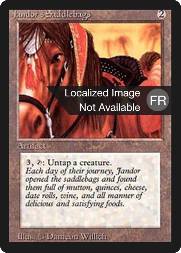 Jandor's Saddlebags (FBB-257) - Foreign Black Border