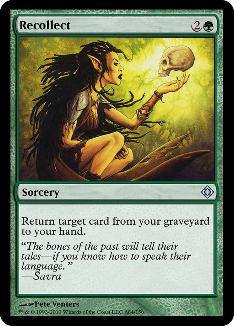 Recollect (TD0-A84) - Magic Online Theme Decks