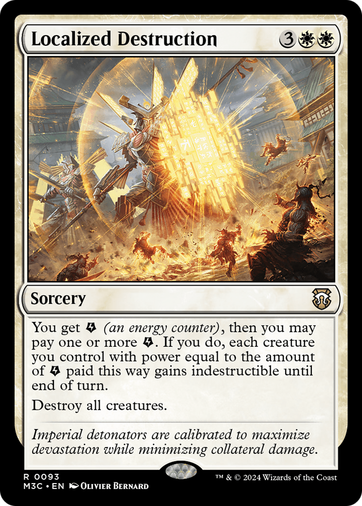 Localized Destruction⁣ - Commander: Modern Horizons 3⁣ (Rare)⁣ [93]