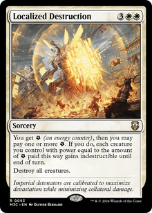 Localized Destruction⁣ - Commander: Modern Horizons 3⁣ (Rare)⁣ [93]