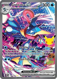 Greninja ex 148/128  - Holofoil ME 30th Celebration - Special Illustration Rare