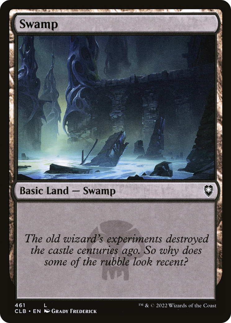 Swamp (V.3)⁣ - Commander Legends: Battle for Baldur's Gate: Extras⁣ (Land)⁣ [461]