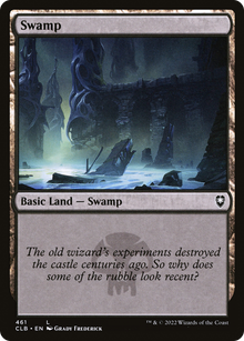Swamp (V.3)⁣ - Commander Legends: Battle for Baldur's Gate: Extras⁣ (Land)⁣ [461]