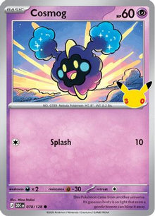 Cosmog 078  - Holofoil ME 30th Celebration - null