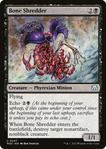 Bone Shredder⁣ - Commander: March of the Machine⁣ (Uncommon)⁣ [247]