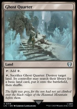 Ghost Quarter⁣ - Commander: The Lord of the Rings: Tales of Middle-earth⁣ (Uncommon)⁣ [314]