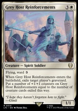 Grey Host Reinforcements⁣ - Commander: The Lord of the Rings: Tales of Middle-earth⁣ (Rare)⁣ [14]