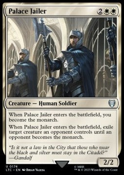 Palace Jailer⁣ - Commander: The Lord of the Rings: Tales of Middle-earth⁣ (Uncommon)⁣ [174]
