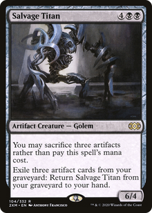 Salvage Titan (2XM-104) - Double Masters Foil