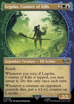 Legolas, Counter of Kills⁣ - The Lord of the Rings: Tales of Middle-earth: Extras⁣ (Uncommon)⁣ [324]