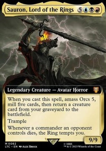 Sauron, Lord of the Rings (V.1)⁣ - Commander: The Lord of the Rings: Tales of Middle-earth: Extras⁣ (Mythic)⁣ [92]