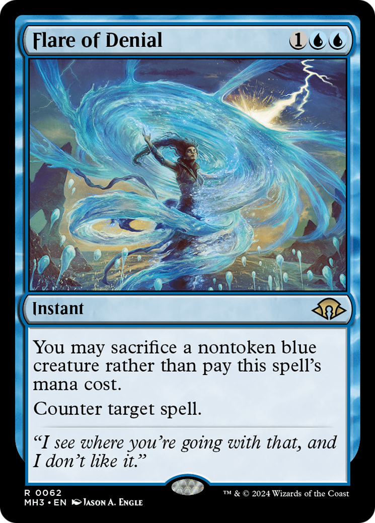 Flare of Denial⁣ - Modern Horizons 3⁣ (Rare)⁣ [62]
