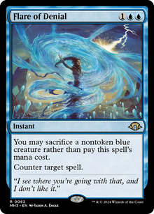 Flare of Denial⁣ - Modern Horizons 3⁣ (Rare)⁣ [62]