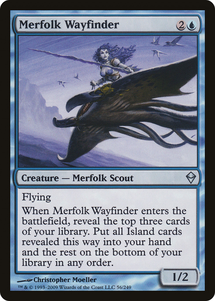 Merfolk Wayfinder (ZEN-056) - Zendikar
