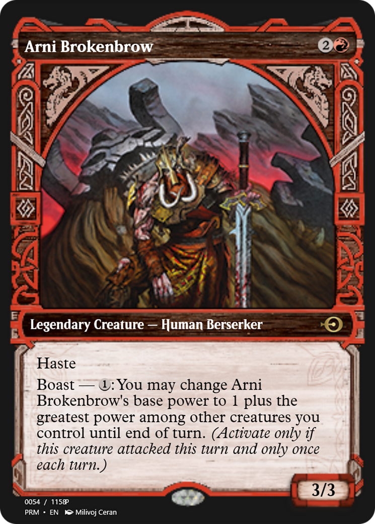 Arni Brokenbrow (PRM-88308) - Magic Online Promos
