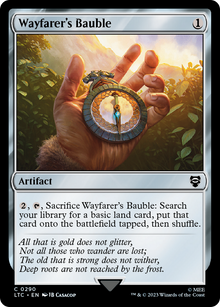 Wayfarer's Bauble⁣ - Commander: The Lord of the Rings: Tales of Middle-earth⁣ (Common)⁣ [290]