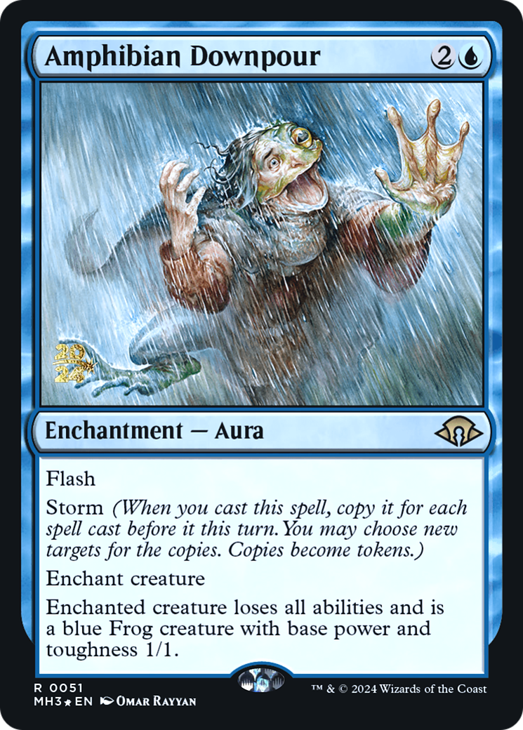 Amphibian Downpour⁣ - Modern Horizons 3: Promos⁣ (Rare)⁣ [51]