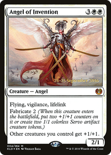 Angel of Invention (PRE-04S) - Kaladesh Promos Foil