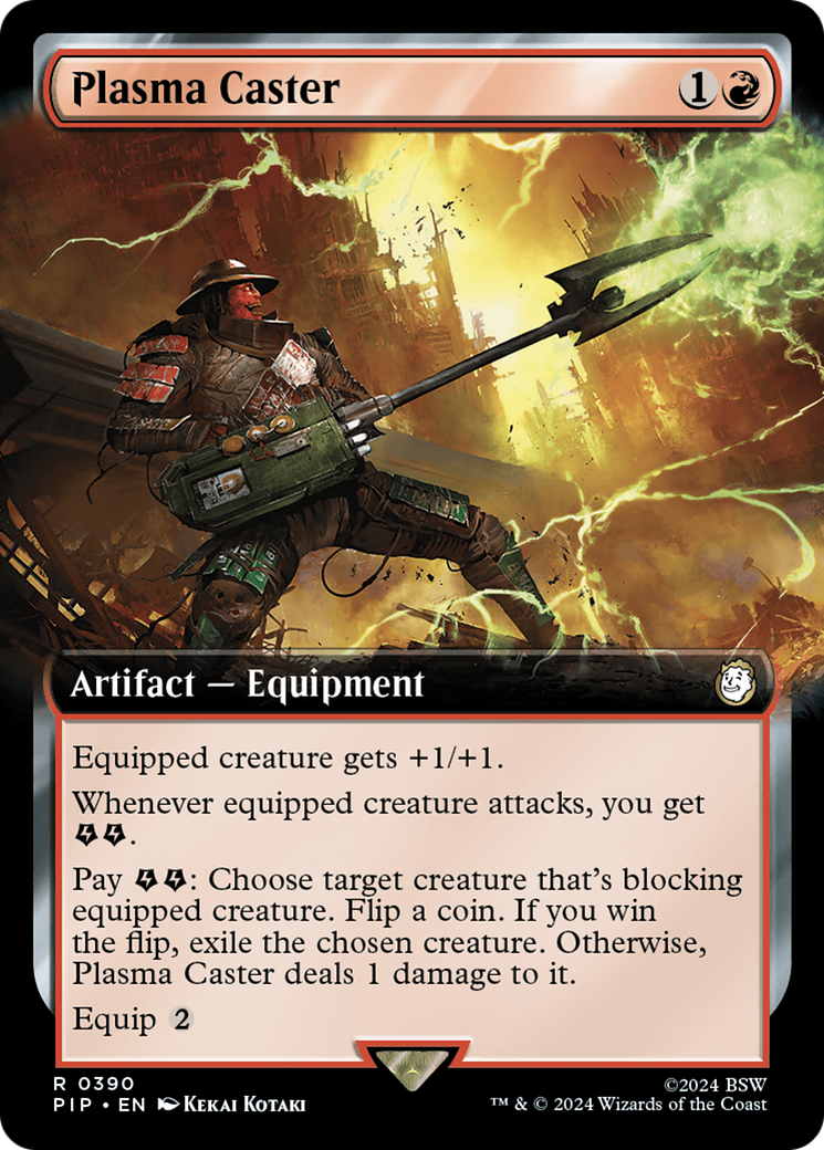 Plasma Caster (V.1)⁣ - Universes Beyond: Fallout: Extras⁣ (Rare)⁣ [390]