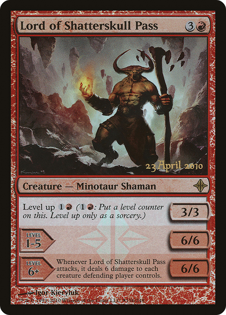 Lord of Shatterskull Pass (LARP-156★) - Rise of the Eldrazi Promos Foil