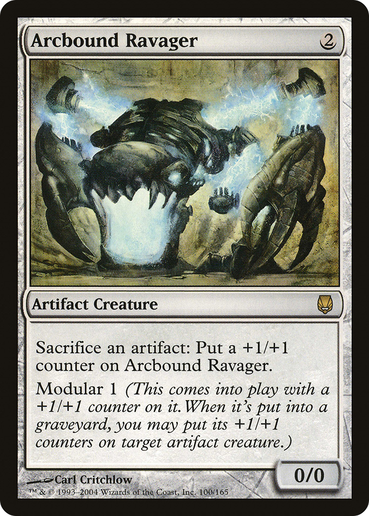 Arcbound Ravager (DST-100) - Darksteel Foil