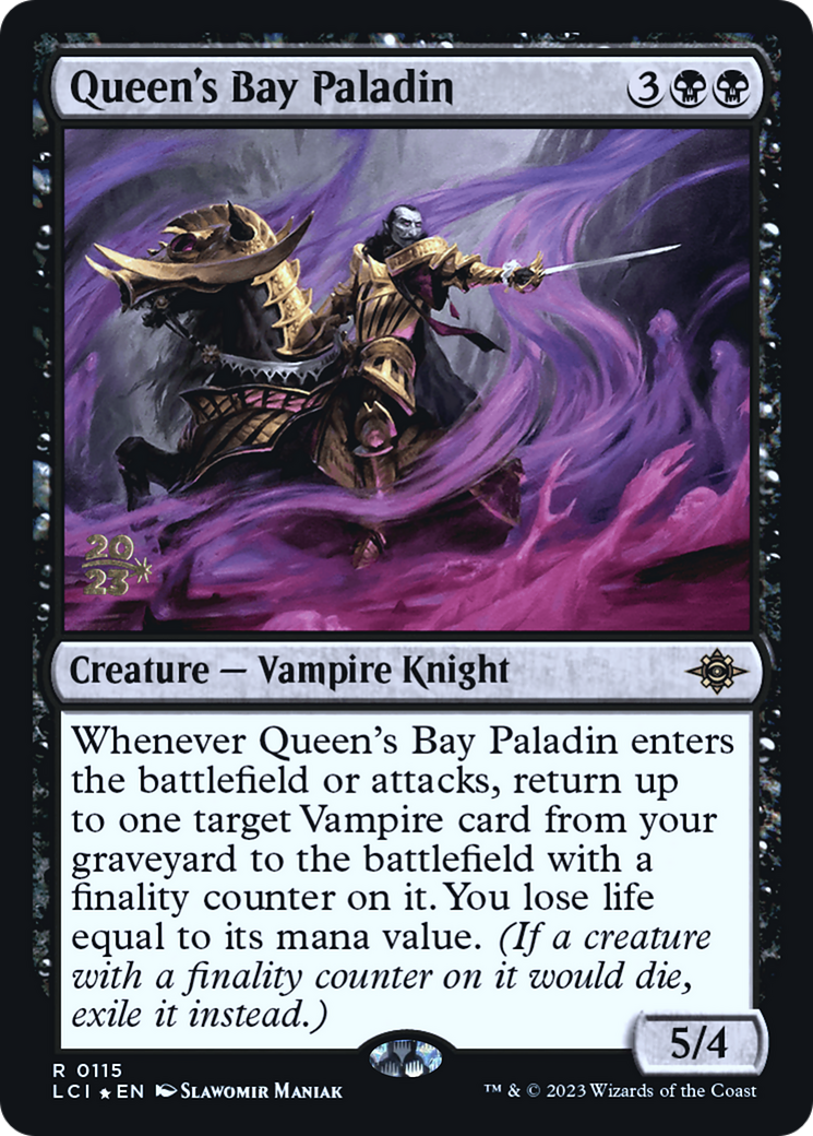 Queen's Bay Paladin (PRE-115S) - The Lost Caverns of Ixalan Promos Foil