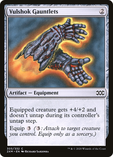 Vulshok Gauntlets (2XM-305) - Double Masters Foil