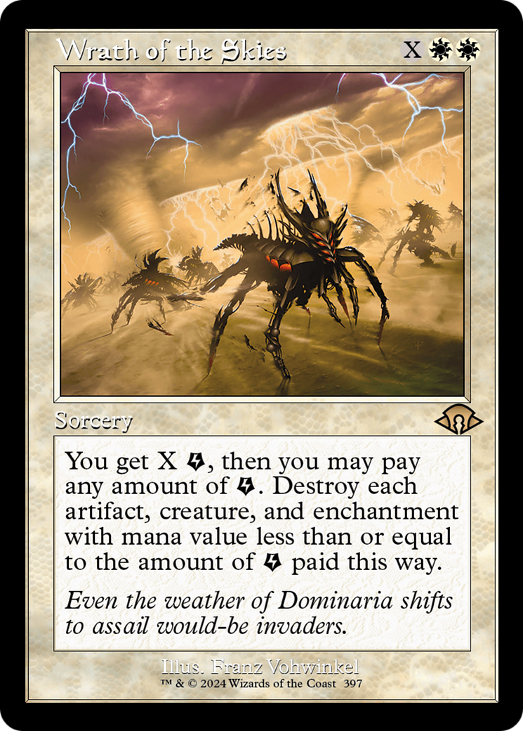 Wrath of the Skies (V.2)⁣ - Modern Horizons 3: Extras⁣ (Rare)⁣ [397]