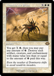Wrath of the Skies (V.2)⁣ - Modern Horizons 3: Extras⁣ (Rare)⁣ [397]