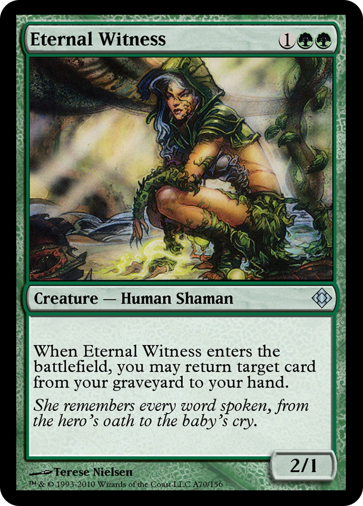 Eternal Witness (TD0-A70) - Magic Online Theme Decks